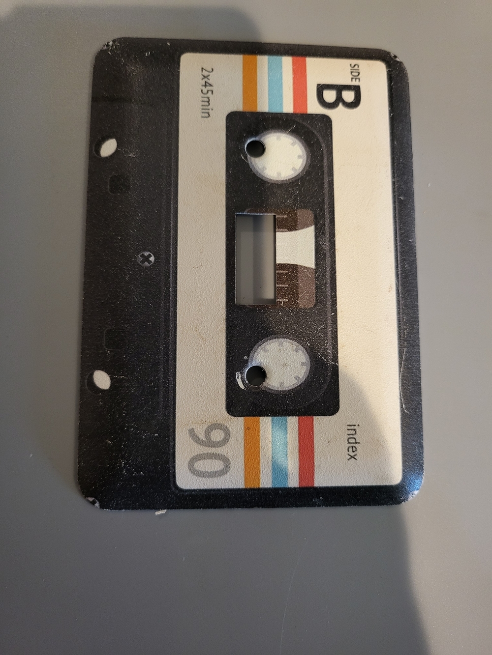 Retro Cassette Tape Light Switch Cover Wall Plate